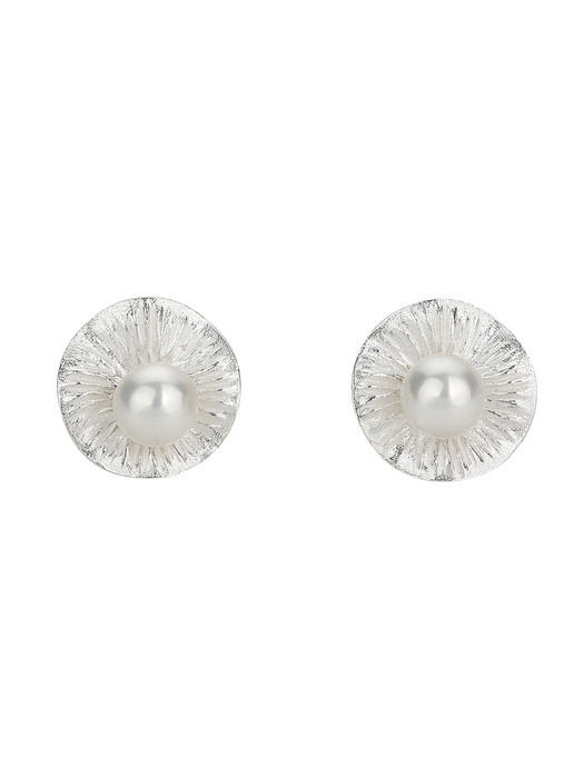 [2way]Petal pearl earring