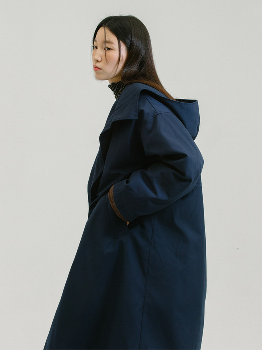 3m Thinsulate Overfit Padding Coat_Navy
