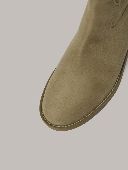 Fleece lining Ankle boots - Beige