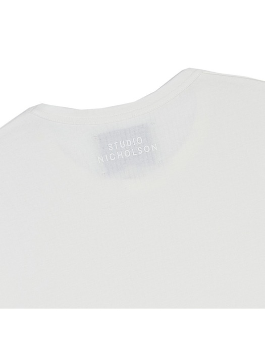 [스튜디오 니콜슨] 리 코튼 티셔츠 LEE SNW 829 OPTIC WHITE