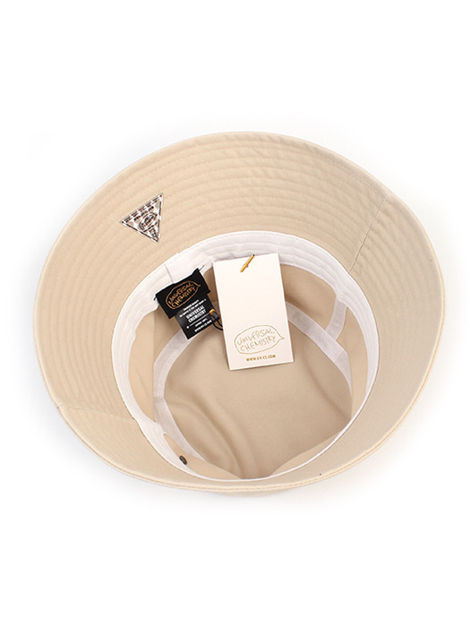 Simple Ivory Bucket Hat 버킷햇