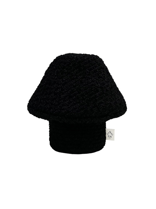 Tweed Black Mushroom