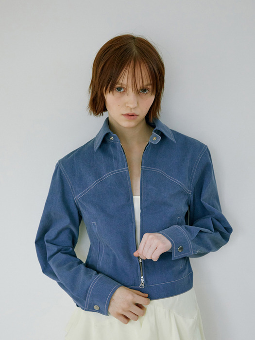 Eva Blouson _ denim blue