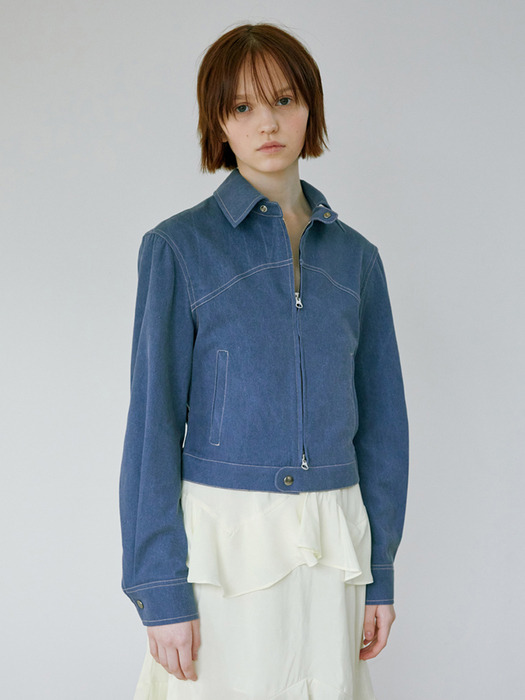 Eva Blouson _ denim blue