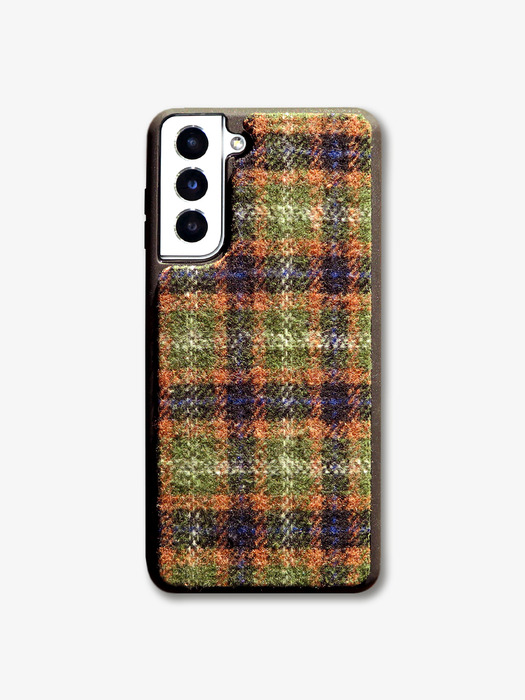 TEXTILE PHONE CASE [OLIVE GREEN]