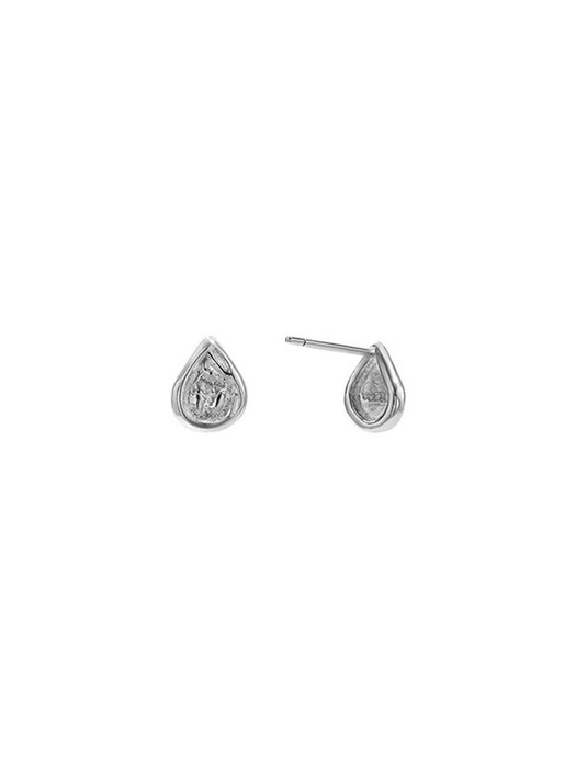 [925 silver] Deux.silver.188 / avocat earring