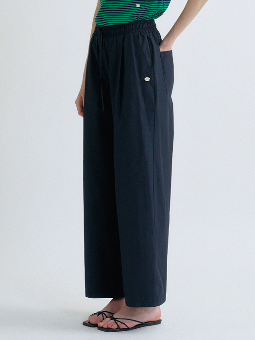 S Banding String Pants_Navy