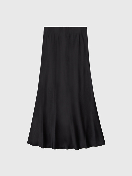Marta Satin Long Skirt