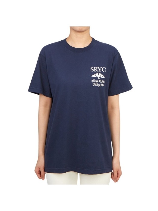 스포티앤리치 여성 반팔티셔츠 TS882NA NAVY