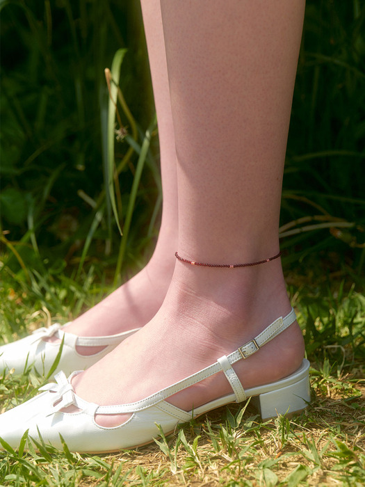 Deep Flower Anklet (L242MAK030)