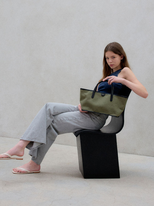 nott tote bag / khaki