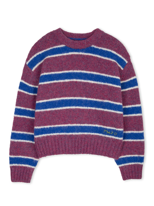 Paula Stripe Knit [2 COLOR]