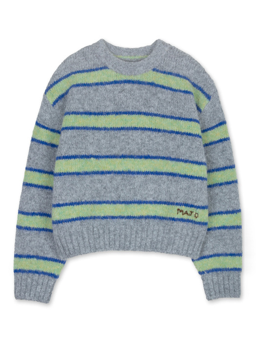 Paula Stripe Knit [2 COLOR]