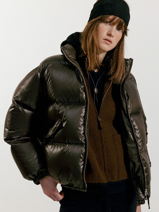 Hoore puffer jacket (Vintage brown)