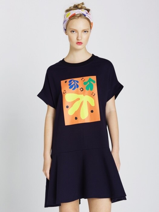 MATISSE PRINT DRESS