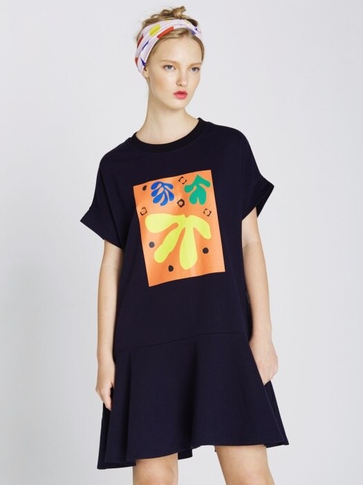 MATISSE PRINT DRESS