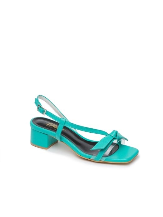 dark mint sentier ribbon sandles