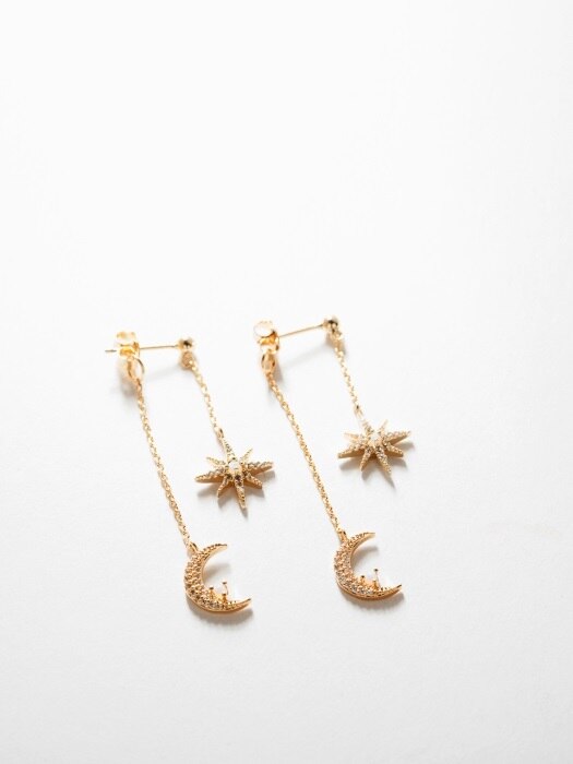 ETOILE LUNA BELLE drop EARRING