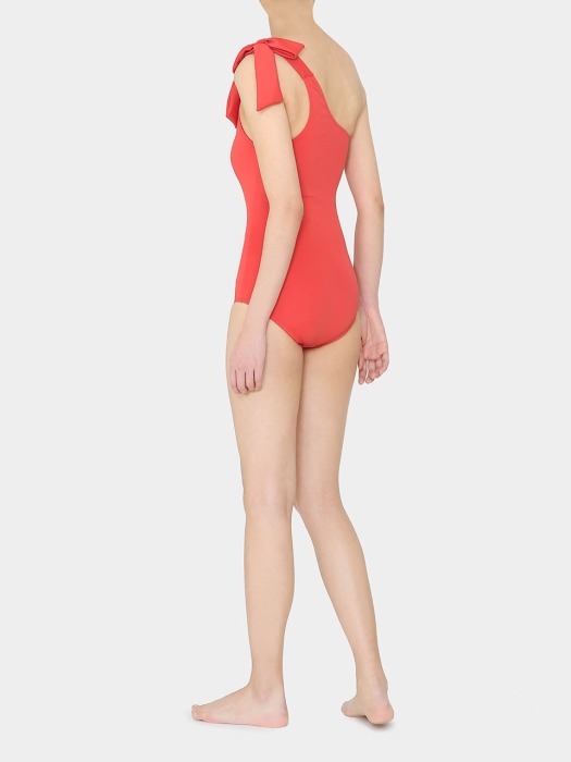 Coral Ola Ribbon Swimsuit
