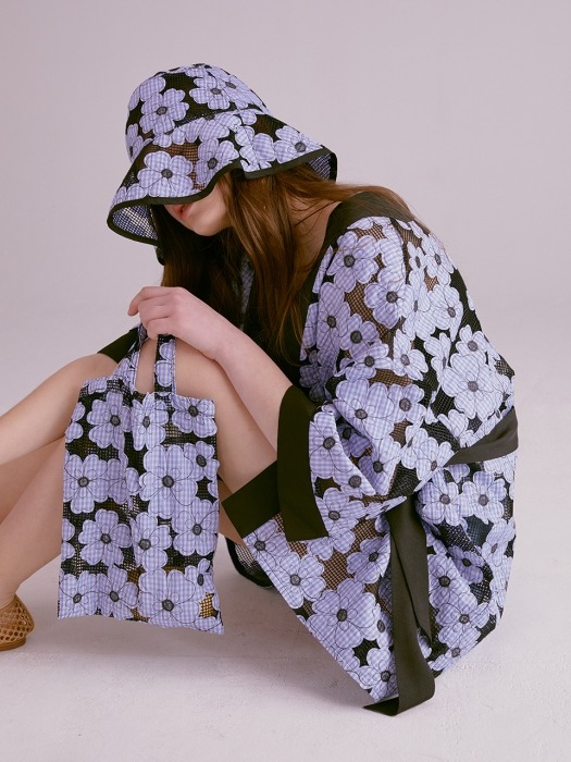 FLOWER EMBROIDERY LACE BUCKET HAT_2COLOR