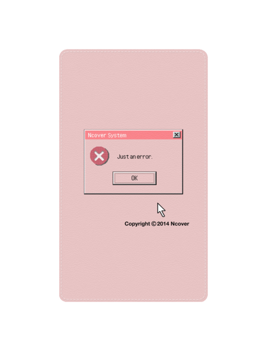 System error battery-pink