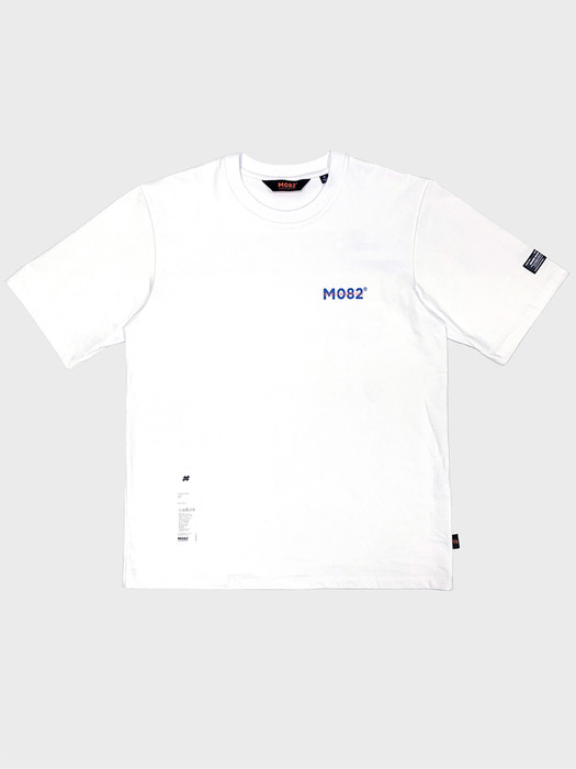 White M082 Logo Print T-Shirt