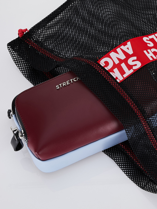 [파니니백]PANINI color block bag (Wine)