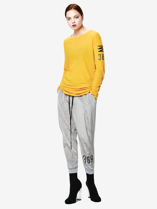 389 SN / UNISEX LONG T-SHIRTS / YELLOW