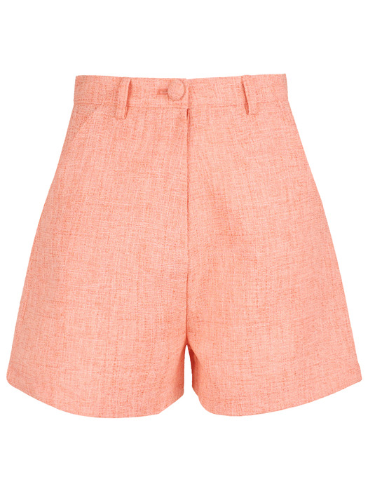 AMR1036 tweed short pants (pink)