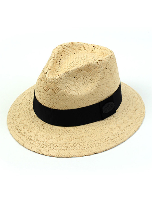 Modern Beige Panama Hat BK 파나마햇