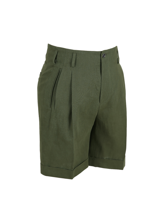 N5b Linen Shorts (Khaki)