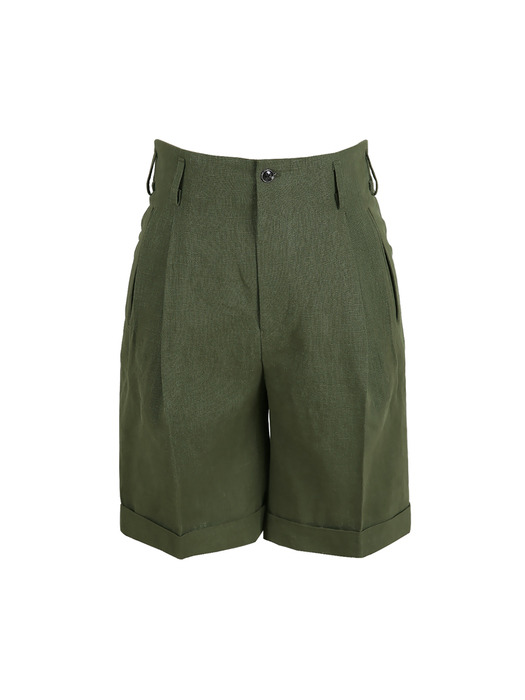 N5b Linen Shorts (Khaki)