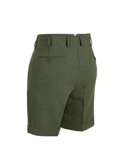 N5b Linen Shorts (Khaki)