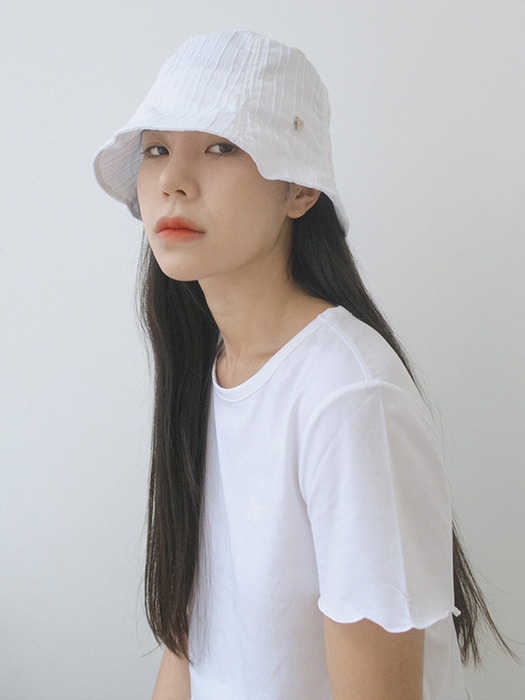 HEART STUD BUCKET HAT_3COLOR