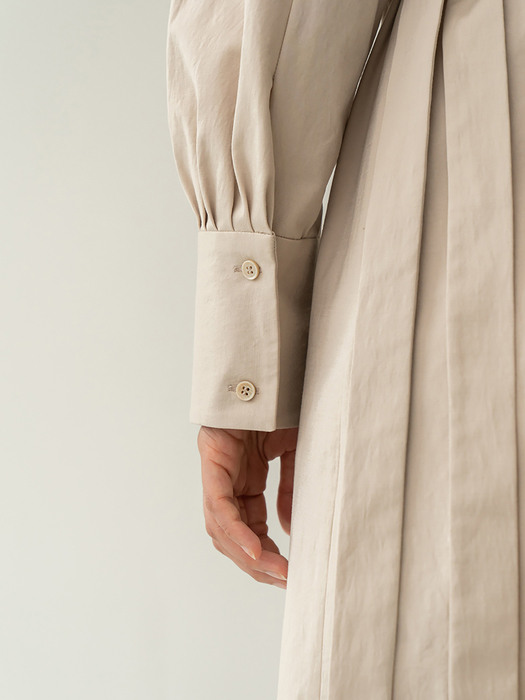 Poetique cotton dress beige