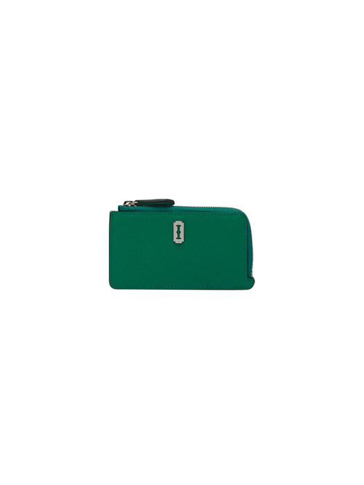 Magpie Zipper Card Wallet (맥파이 지퍼 카드지갑) Dreamy green