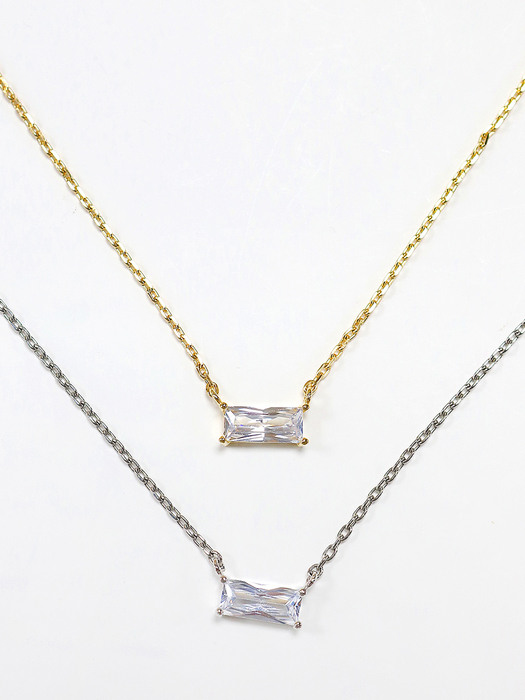 Carries crystal necklace