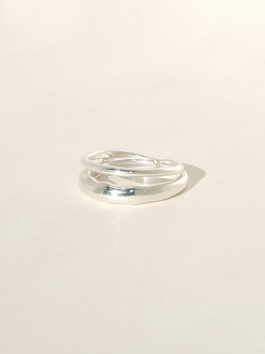Sora Ring (silver925)(2color)
