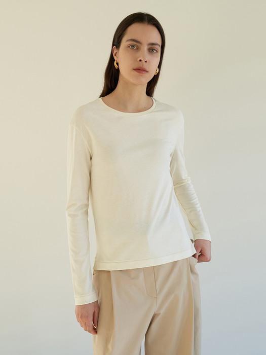 TOS LOOSE FIT BASIC TOP_3COLOR