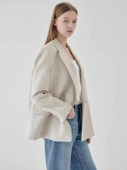 21MN linen double jacket [BE]