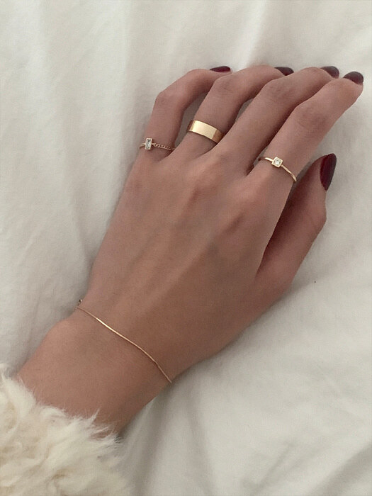 14k Fresh Chain Ring