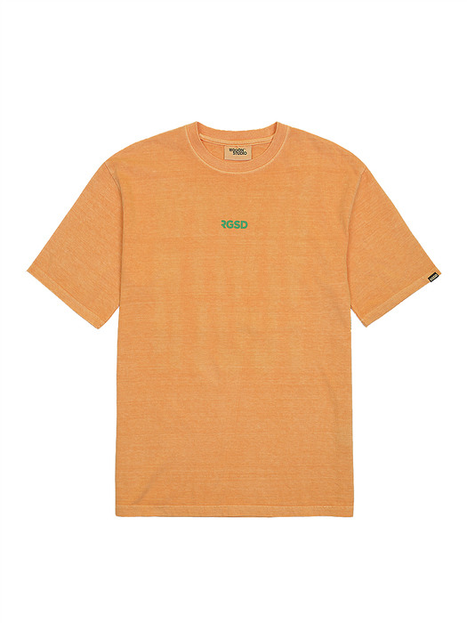 피그먼트 빈티지 유스 반팔 티셔츠 (옐로우)