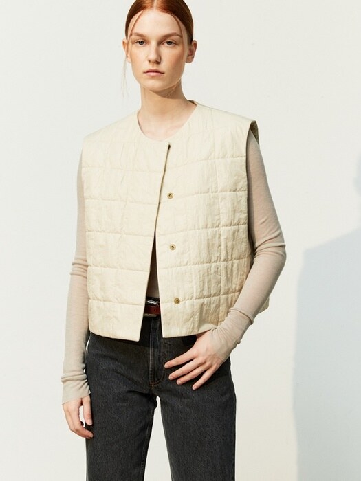 VT13NY01	PUFFER QUILTED VEST