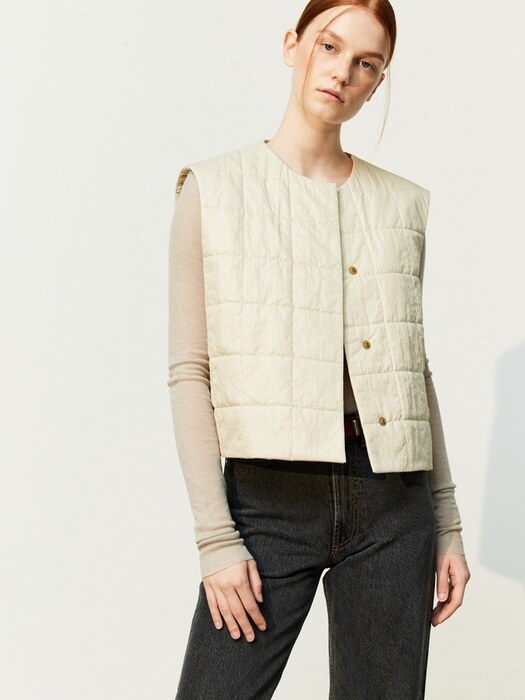 VT13NY01	PUFFER QUILTED VEST