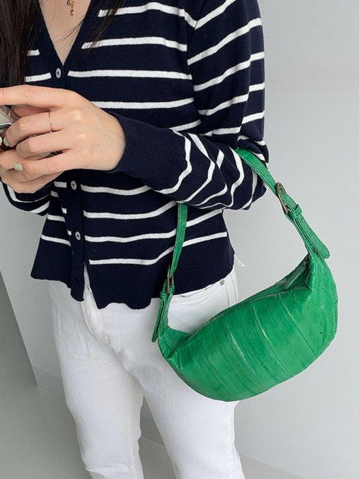 Croissant Bag (크루아상 백) forest green