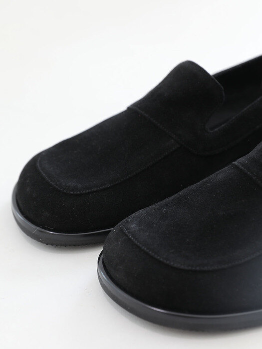 MOOD PENNY LOAFER, SUEDE BLACK