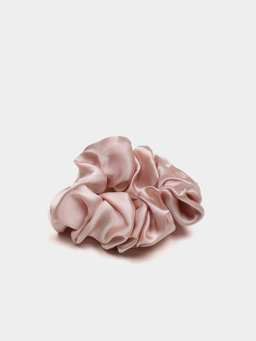 Silk Scrunchie (S) - Dusty Rose