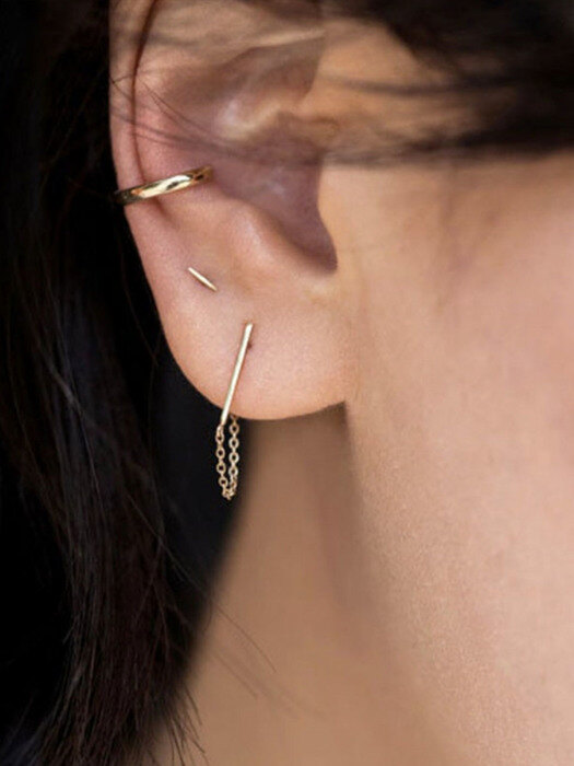 Bar Chain Earrings