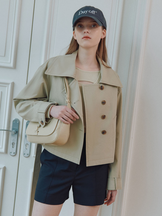 Cropped Trench Coat SW2SR504-46