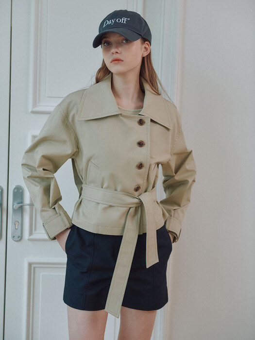 Cropped Trench Coat SW2SR504-46